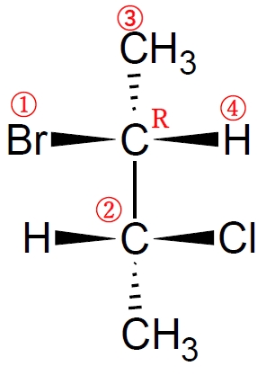 2-bromo-3-chlorobutaneの立体 88回薬剤師国家試験問4
